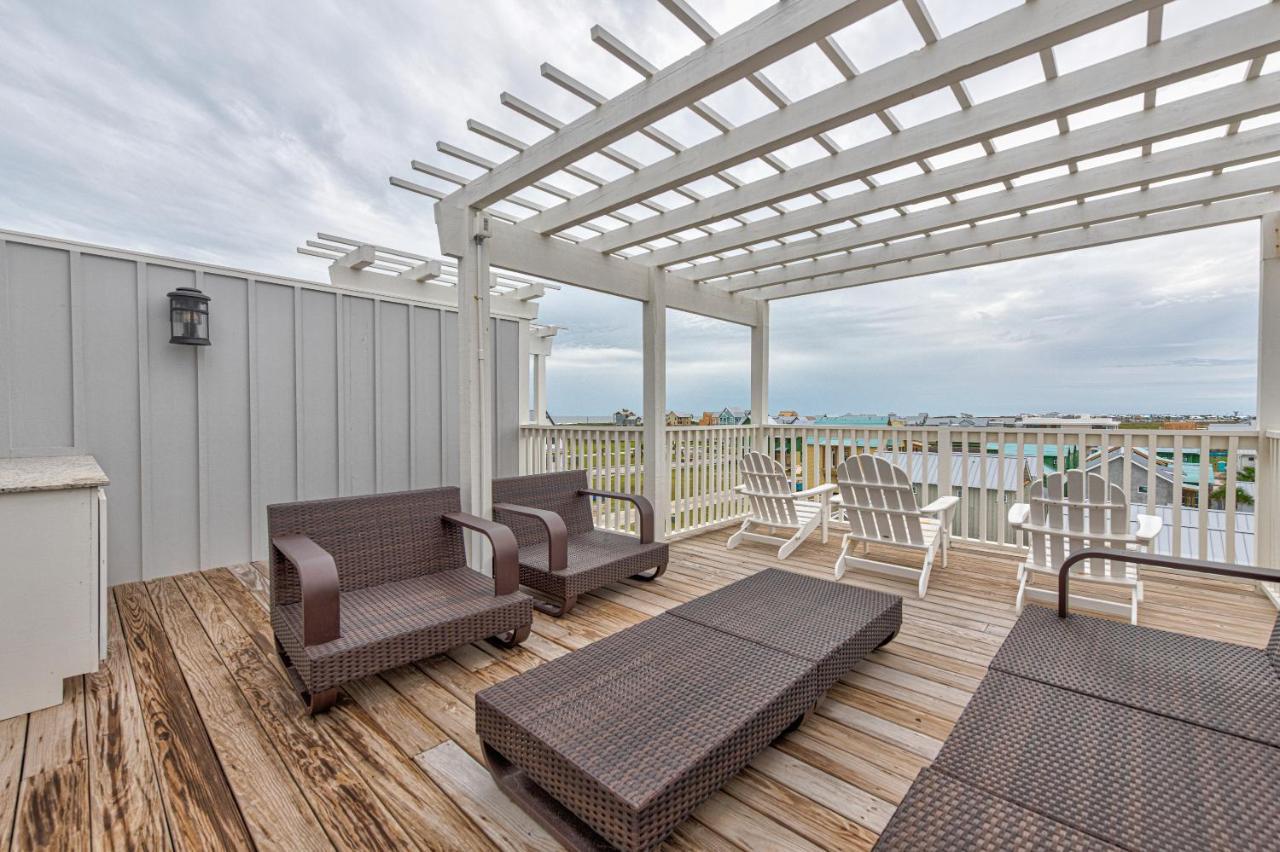 Вилла Blowfish Bungalow Rooftop Balcony, Boardwalk To Beach Порт-Аранзас Экстерьер фото